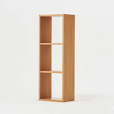Stacking shelf 3 Shelves W42*D28.5*H121cm | MUJI