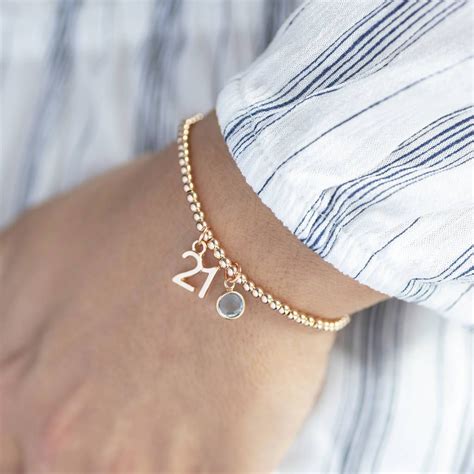 bracelet for 21st birthday