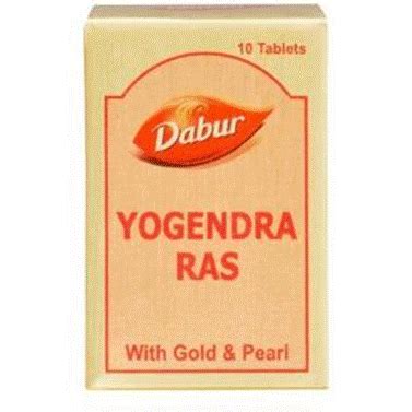 Buy Dabur Yogendra Ras with Gold & Pearl (30Tablets) at best price ...