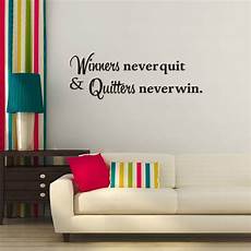 inspirational wall sticker quotes winners never quit motivational quote wall sticker inspirational wall sticker quotes winners never quit motivational quote wall sticker