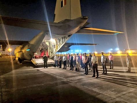 India's rapid response team reaches Kuwait to combat Coronavirus