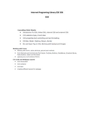 Notes for cse 211 lpu - UNIT- Q. Explain the difference between a ...