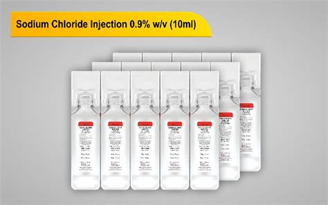 10ml Sodium Chloride Injection Manufacturer, Supplier from Solan