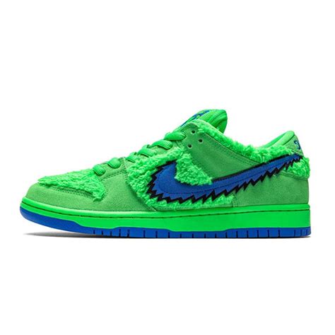 Nike Low Grateful Dead Bears Green Price in India | Culture Circle