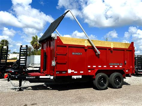 Dump Trailer, 7' x 14' High Side