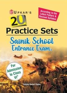 Upkar 20 Practice Sets Sainik School Entrance Exam For Class 6: Buy ...