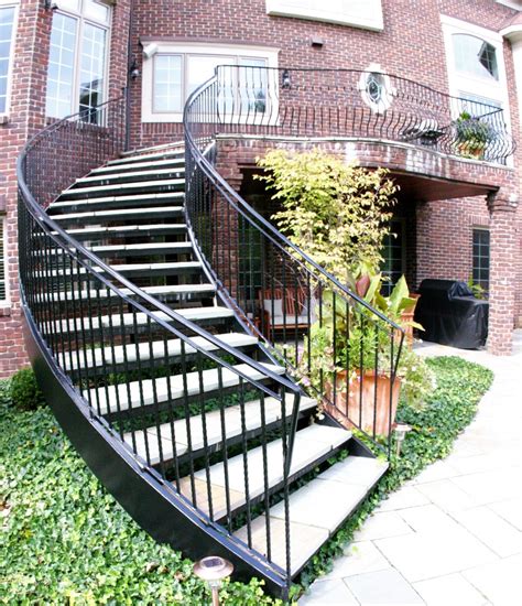 Exterior Wrought Iron Handrails For Stairs at Randal Canada blog