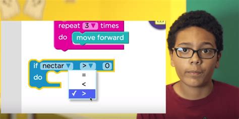 Image result for Code Lesson 17 If Else with Bee