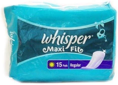 Buy Whisper Maxi Fit 15 Regular Sanitary Pad Online at Low Prices in ...