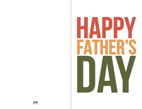 Free Printable Father Day Cards