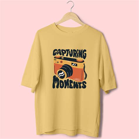 Capturing Moments (Front Print) Oversized T-Shirt – Soul & Peace