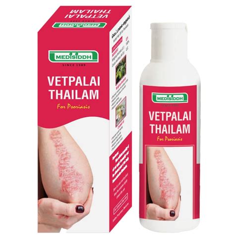 Medisiddh Vetpalai Thailam 100 Ml | Skin Diseases | Psoriasis ...