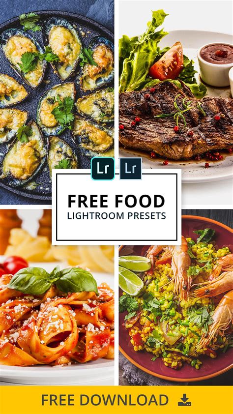 Free Lr Presets - Mobile Preset Food Lovers | Lightroom, Lightroom ...