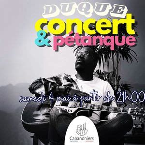 CONCERT ET PETANQUE - DUQUE, 12 allée prométhée , 28000 Chartres ...