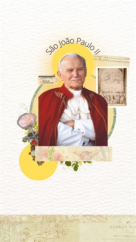São João Paulo II | João paulo ii, São joão paulo ii, Papa joão paulo ii