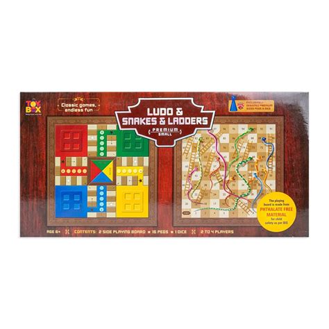 Buy Fezeedi Toysbox Ludo and Snakes & Ladders Premium Small Classic ...
