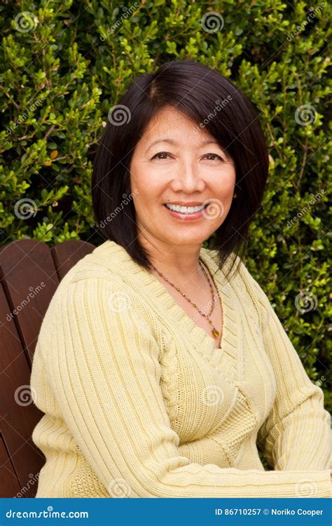 Mature Asian Woman Stock Photos - Image: 10567413