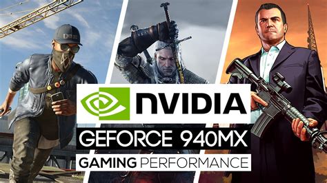 Nvidia GeForce 940MX Gaming Test ! 2021 - YouTube
