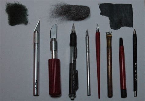Image result for Scratchboard Tools