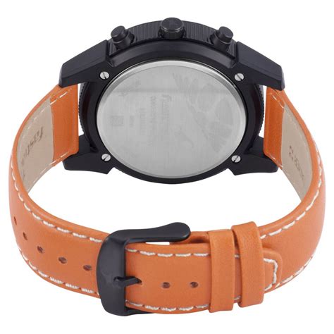 Buy Online Fastrack Modular Quartz Analog Blue Dial Leather Strap Watch ...