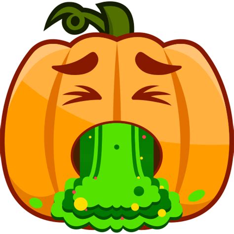 구토 - 무료 할로윈개 아이콘