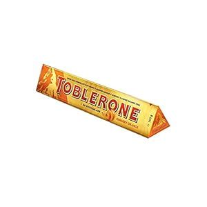 Toblerone Milk Chocolate with Honey &Almond Nougat & GINGERY Candied ...