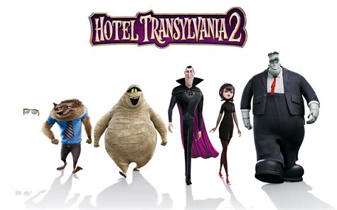 Hotel Transylvania 2 HD Wallpaper: Dracula & Friends Unite