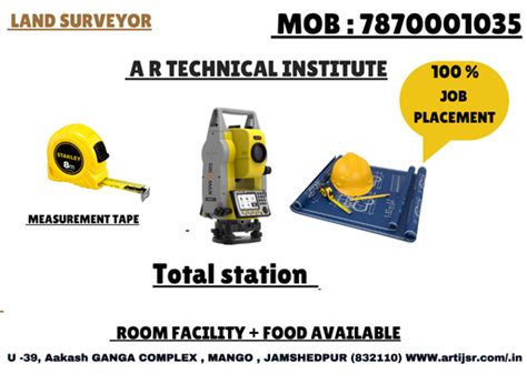 LAND SURVEYOR AMIN SURVEYING TRAINING INSTITUTE IN PATNA In Arya Kumar ...