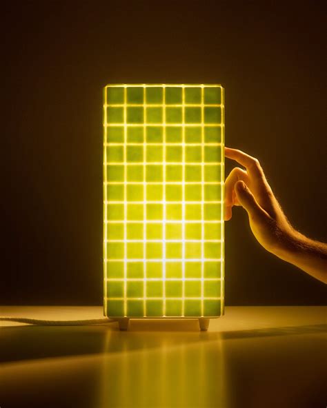 Tile Lamp — jombus | Creative lamps, Lamp, Green lamp