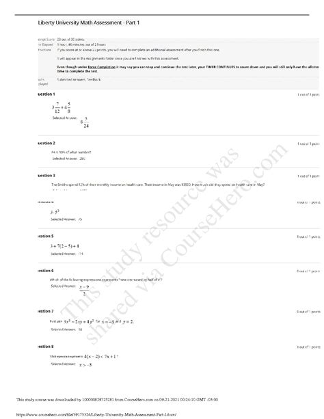 Image result for Liberty Tutorials Math