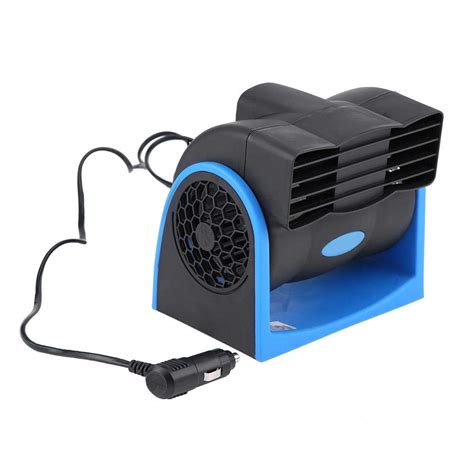 Dweekiy Car Cooling Fan, Auto Car Vehicle 12V Electric Cooling Fan Mini ...
