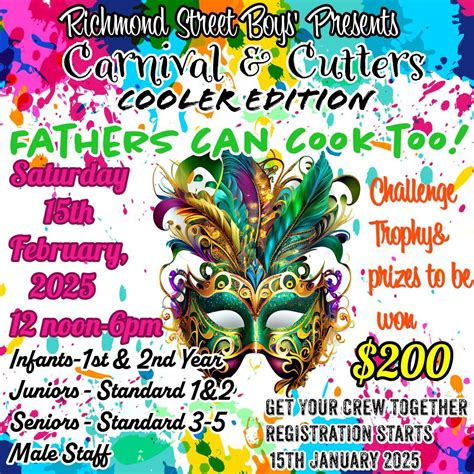 Carnival & Cutters Cooler Edition - Fathers can cook too, 29 Richmond ...