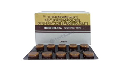 Diominic Dca Tablet: Price, Uses, Side Effects & How to Use - MediBuddy