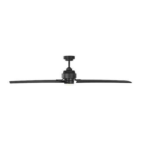 Generation Lighting Arcade 68-in Midnight Black Indoor Ceiling Fan ...