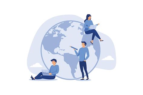 Remote Work World Map Vector 的图像结果