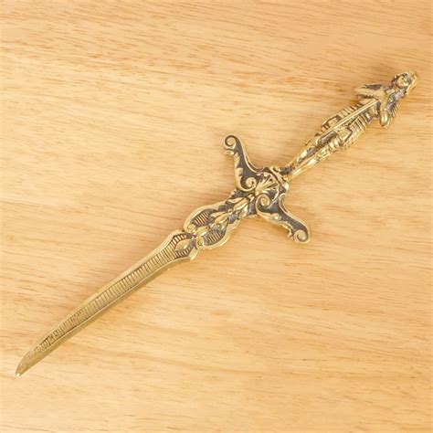 Letter Opener Knife Dagger at Annie Ettinger blog