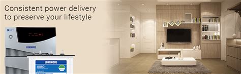 Luminous Cruze 2KVA Inverter with PC 18042TJ 150AH Tubular Battery (2 ...