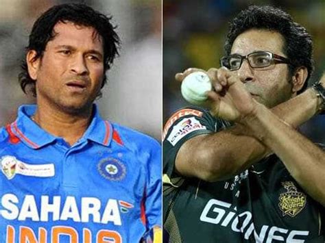 जब पाकिस्तानी दिग्गज वसीम अकरम की गेंद पर सचिन तेंदुलकर ने लपका था कैच ...