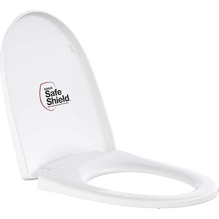 Kohler Odeon 8827IN-2-0 Quiet-Close Plastic Toilet Seat (White, 1 Piece ...