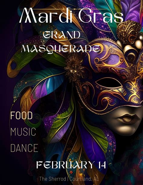 Mardi Gras Grand Masquerade, Courtland Airshow & Music Festival, 14 ...