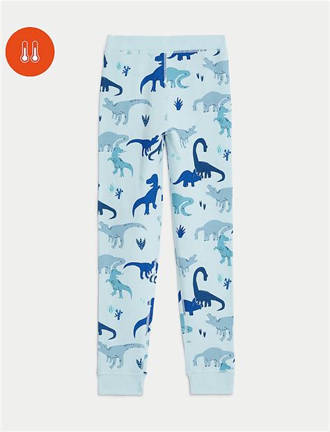 Buy Heatgen™ Thermal Dinosaur Bottoms (2-14 Yrs) at Marks & Spencer