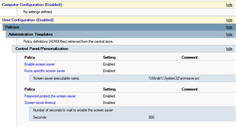 Image result for Inactivity Timeout GPO