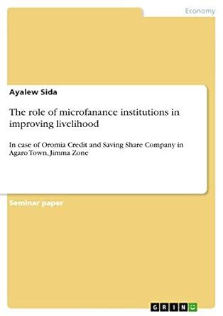 Buy The role of microfanance institutions in improving livelihood: In ...