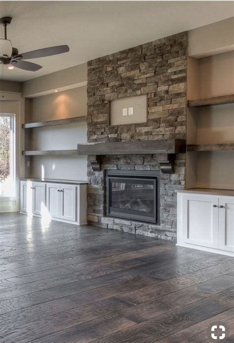 Stone Fireplace & Built Inns | Farm house living room, Fireplace built ...