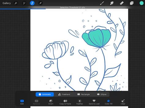 How to Copy Color On Procreate 的图像结果