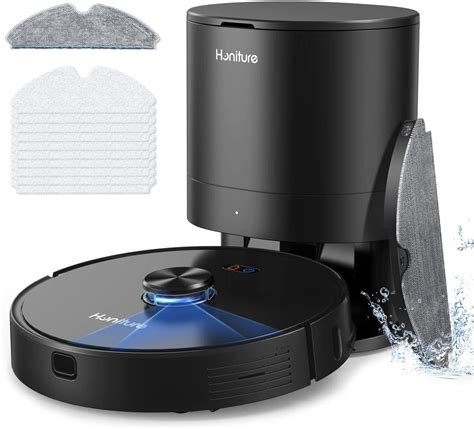 HONITURE 2-in-1 Robot Vacuum and Mop, Q6 Self-Emptying Robot Vacuum ...