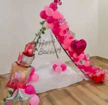 Celebrate Kids Birthday with Barbie Theme Canopy Decoration in Noida