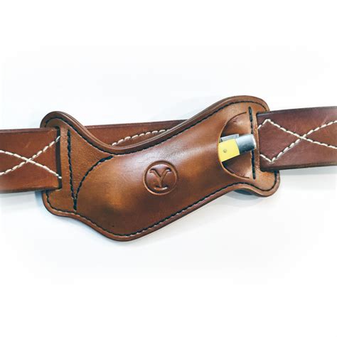 Horizontal Knife Sheath for Folding Pocket Knife Trapper