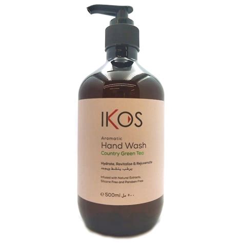 IKOS AROMATIC COUNTRY GREEN TEA 500ML HAND WASH
