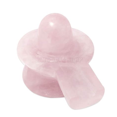 Kathoraya Shivling in Rose Quartz Gemstone
